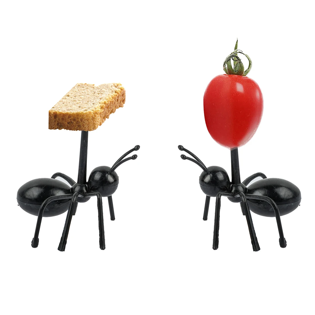 

12pcs Mini Fruit Fork Reusable Ant Fruit Fork Tableware Multiple Use Snack Cake Dessert Forks For Party Kitchen Accessories
