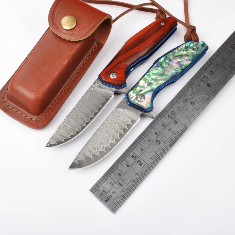 High Quality New Wild Jungle Camping Hunting Knife Folding Knife Utility Tactical Survival Knives Outdoor Multi