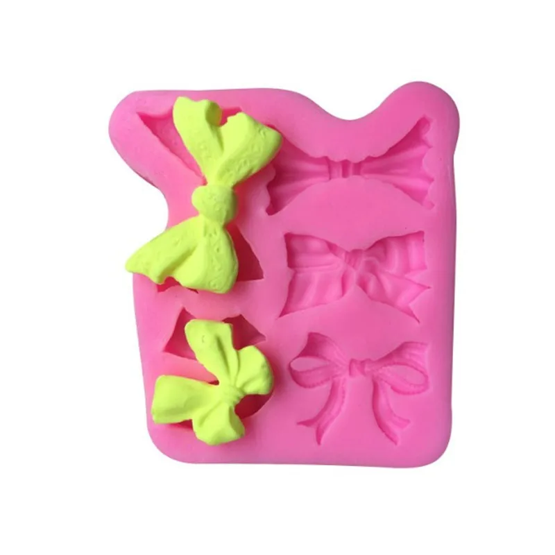 

Many Kinds Of Bow Tie Shape Silicone Mold, 3D Silicone Cake Mold, Cartoon Figre/cake tools Soap Mold Cake Decoration
