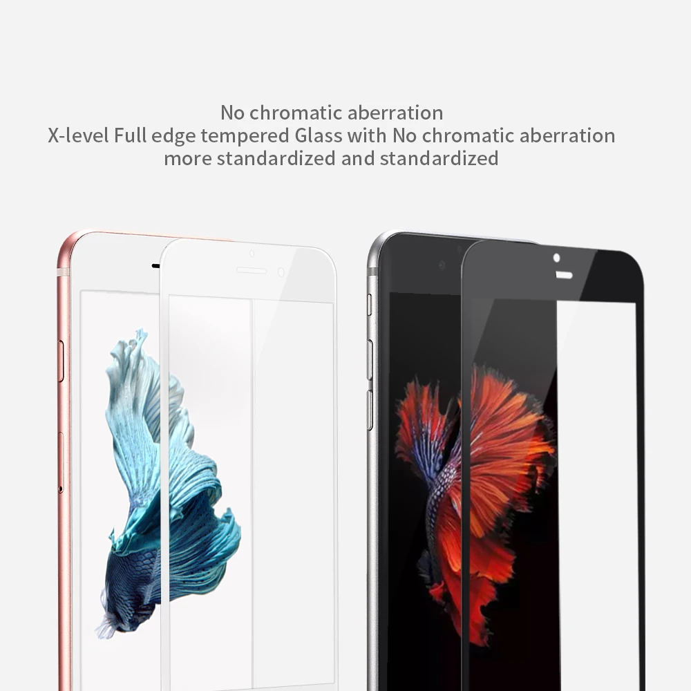 X Level Screen Protectors for iPhone 6 6s 7 Tempered Glass 2.5D 9H Anti