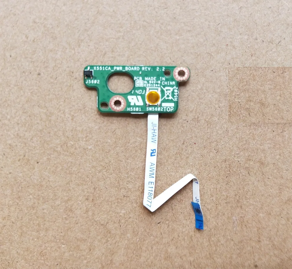 

WZSM New Power Switch ON OFF Button Board for ASUS X551 X551MA X551C X551CA