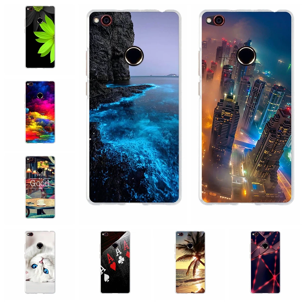 

Case For ZTE nubia Z11 Case Cover 5.5 inch Soft TPU Silicone Back Phone Case For ZTE nubia Z11 Cover Cute Print Pattern Cover