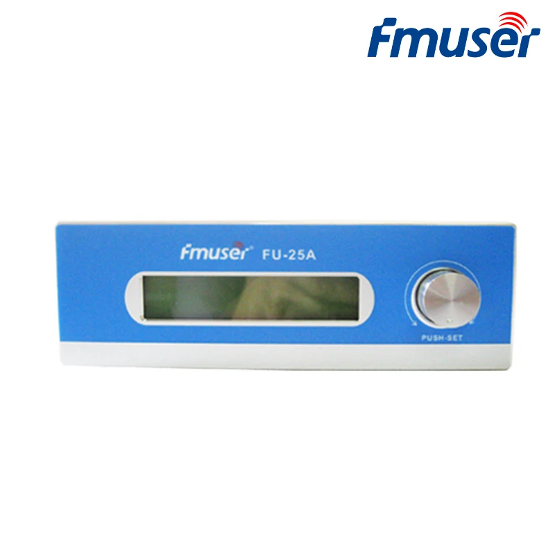 

FMUSER FU-25A CZH-T251 25W PLL FM Radio Transmitter Broadcast For FM Radio Station Mono/Stereo Adjustable SWR Temp Protection