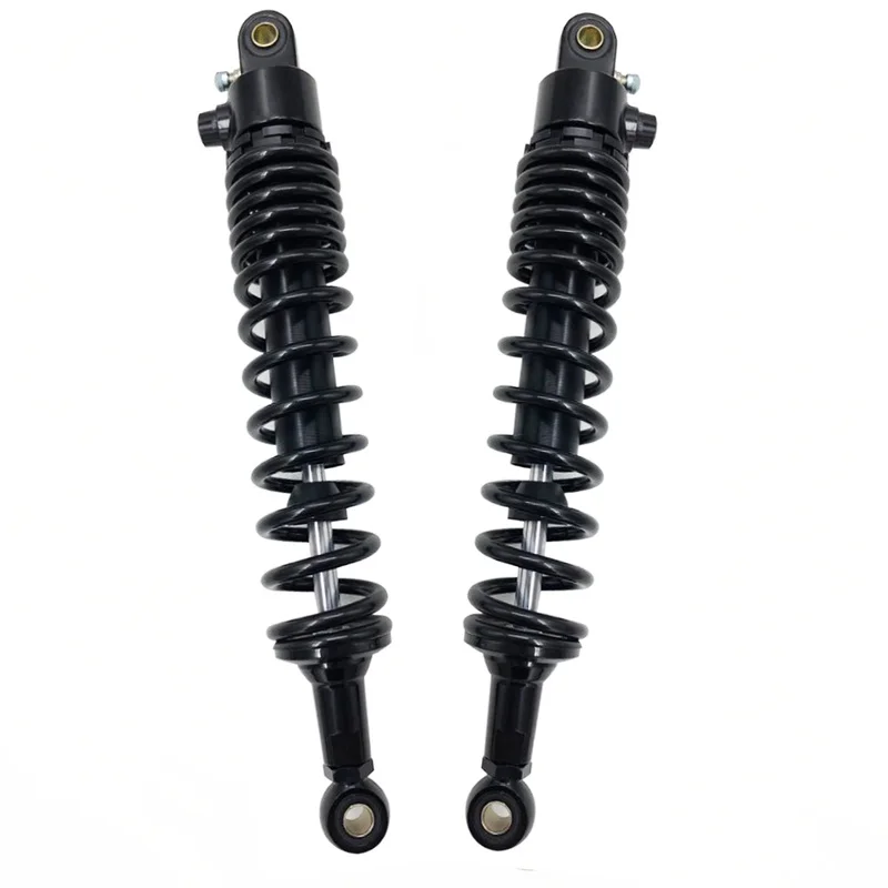 

340MM 350MM 360MM 380MM Motorcycle Suspension Shock Absorbers for Honda Yamaha Suzuki Kawasaki KTM Dirt bikes Gokart ATV