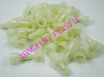 

100pcs/lot 2016 freeshipping 3mm Nylon close-end wiring connector wire cable joining safety insulation connector cap