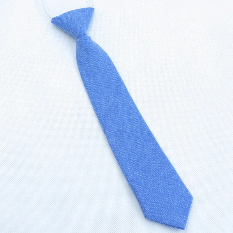 Solid Color Baby Tie Slim Neck Ties Fashion School Boys Girl Children Kids Baby Elastic Tie Clothing Accessories Neck Ties