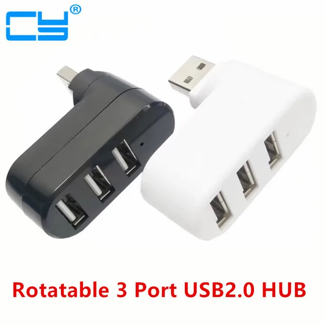 Best Value Rotatable High Speed 3 Ports USB HUB 2.0 USB Splitter Adapter for Notebook/Tablet Computer PC Peripherals Best Value Rotatable High Speed 3 Ports USB HUB 2.0 USB Splitter Adapter for Notebook/Tablet Computer PC Peripherals