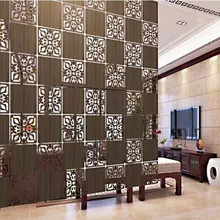 Room dividers partitions Folding screen Decorative partition aluminium chain curtain paravent Hanging mobile screens