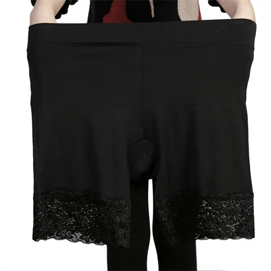 110KG Is Ok!! Plus size Modal High elastic weave lace pants,anti