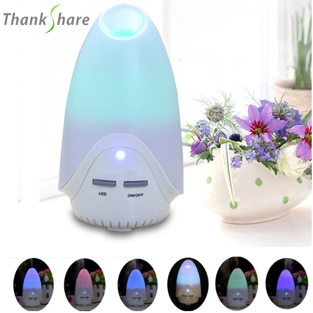 

Ultrasonic Humidifier Aromatherapy Air Purifier Cool Mist LED Humidificadores Difusores Aromaterapia Waterless Auto Shut-off