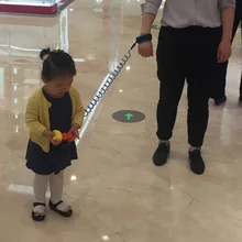 Одежда для малышей Дети страховочные Ремни Пояс для поводка анти-потерянный защитный зажим для запястий тяговый трос с замком M09