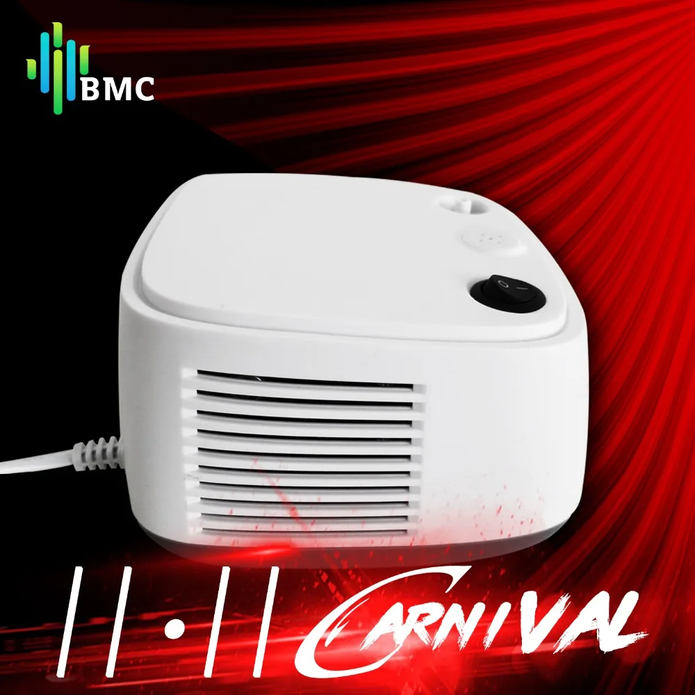 

BMC Portable Asthma Inhaler Compress Nebulizer Steaming Device Therapy Compact Children Adult Health Care Medical Machine