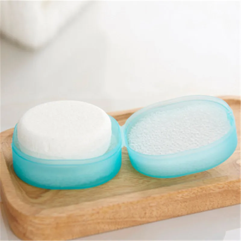 Multi-color Portable Soapbox Mini Sponge Soap Holder Handmade Dish Bathroom Box Home Supplies | Дом и сад