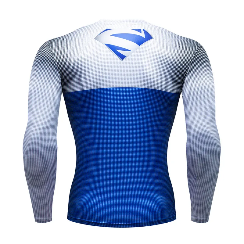 Designers create stylish superhero 3D compression t-shirts, long-sleeved tops and crusader costumes Designers create stylish superhero 3D compression t-shirts, long-sleeved tops and crusader costumes