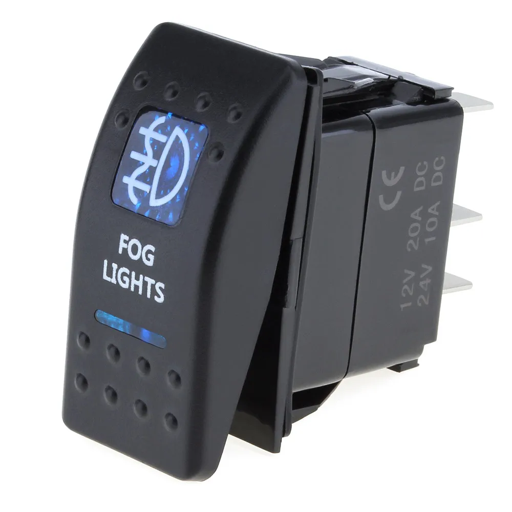 Lossmann 12V/24V Car Sales Waterproof Bar Carling Rocker Toggle Switch