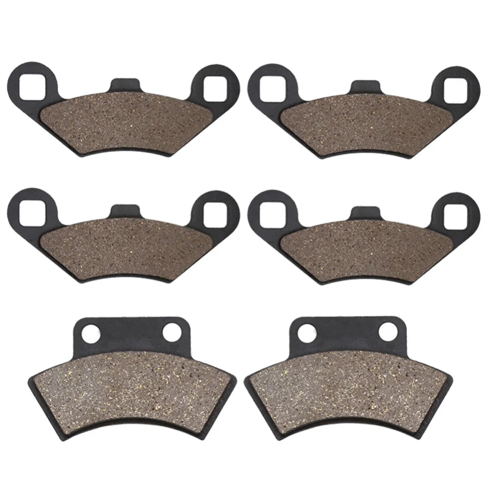 Front Rear Brake Pads For Polaris Big Boss 6X6 400L 1997 1995 1996 1997