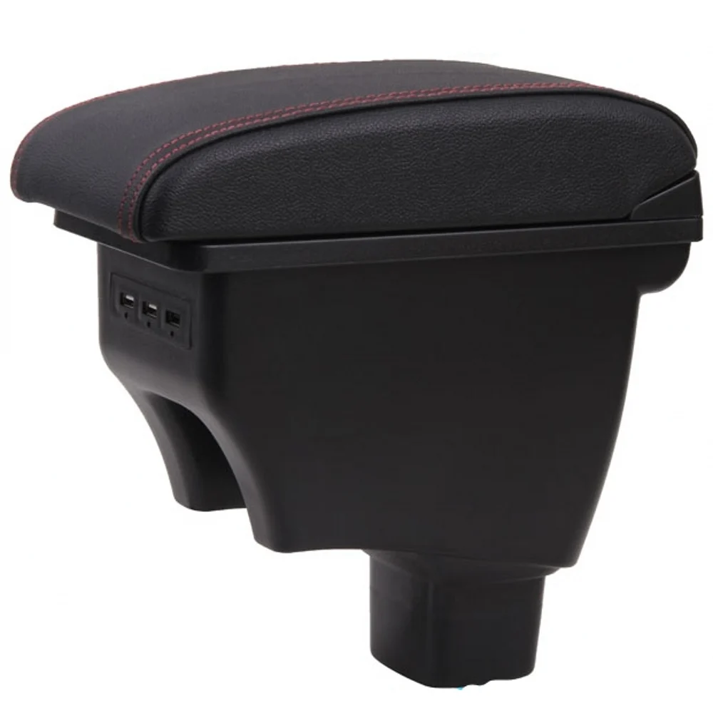  Reposabrazos giratorios para coche para Suzuki Sx4 2007-2013 brazo centro consola caja de almacenam