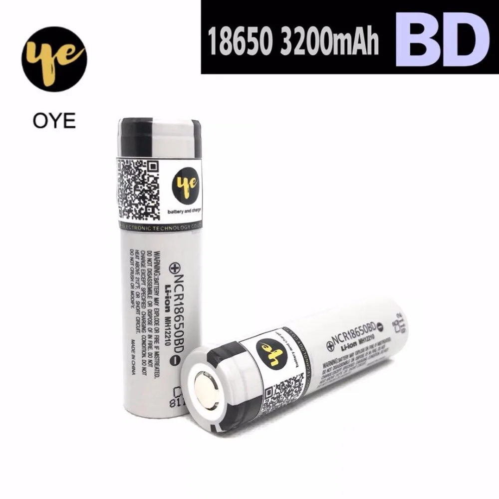 NCR18650BD bateria 18650 литий ионная батарея литиевая аккумуляторная aa для Panasonic BD 3200mah 10A