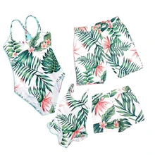 Mujer, женский, для мужчин и детей, для папы и сына, семейный купальный костюм-двойка, цельный бикини, шорты, плавки, купальный костюм