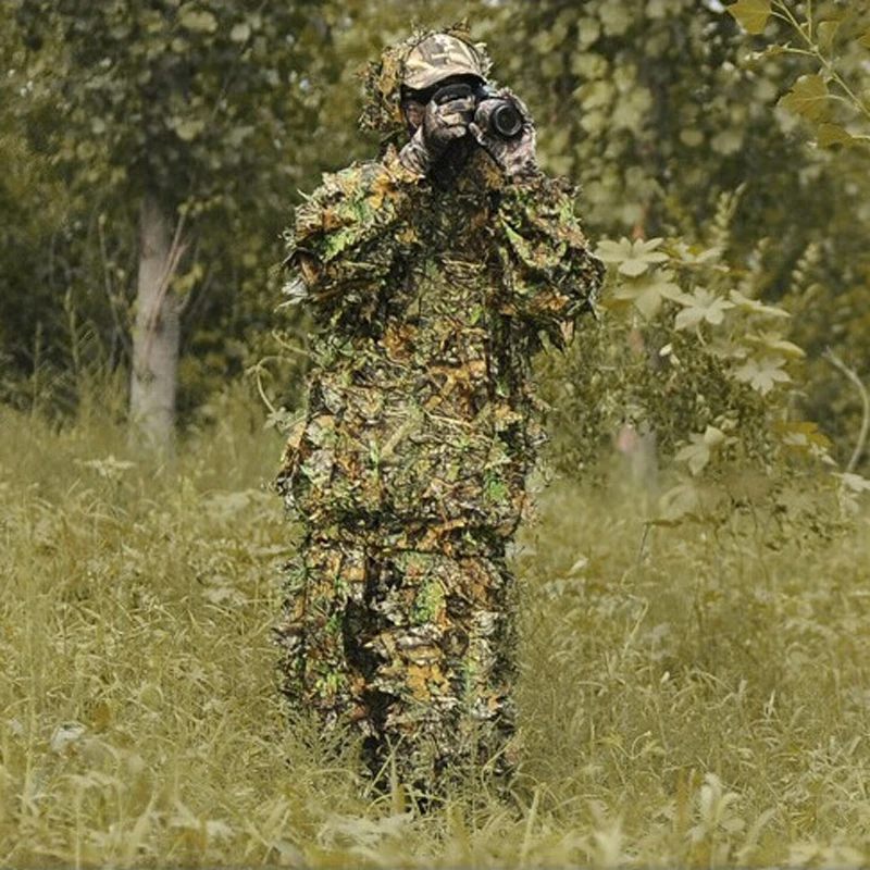 CS Go новая охотничья одежда 3D тактическая снайперская камуфляжная Yowie для