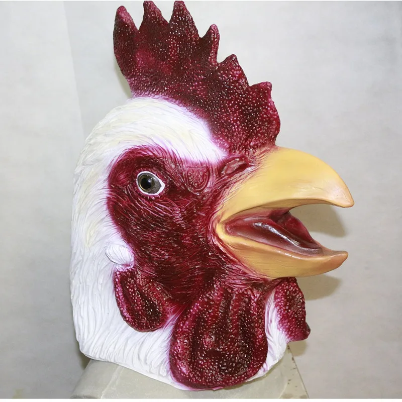 

Hot selling Halloween Party Animal Latex Mask Dog /Rabbit/Tiger/Frog/Parrot Masks Cosplay Costume