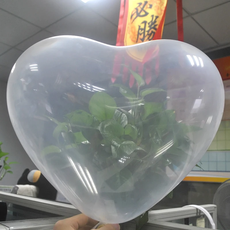 30 шт./лот 12 дюймов 3 2 г Globos прозрачные в форме сердца латексные шарики для