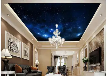 

Custom 3d wallpaper 3d ceiling murals wallpaper Dream the night sky star condole background wall 3d living room wall decoration
