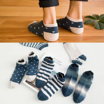 

Fashion Men's Cotton Socks 5 Pairs/Lot mens dress socks Slippers For Men