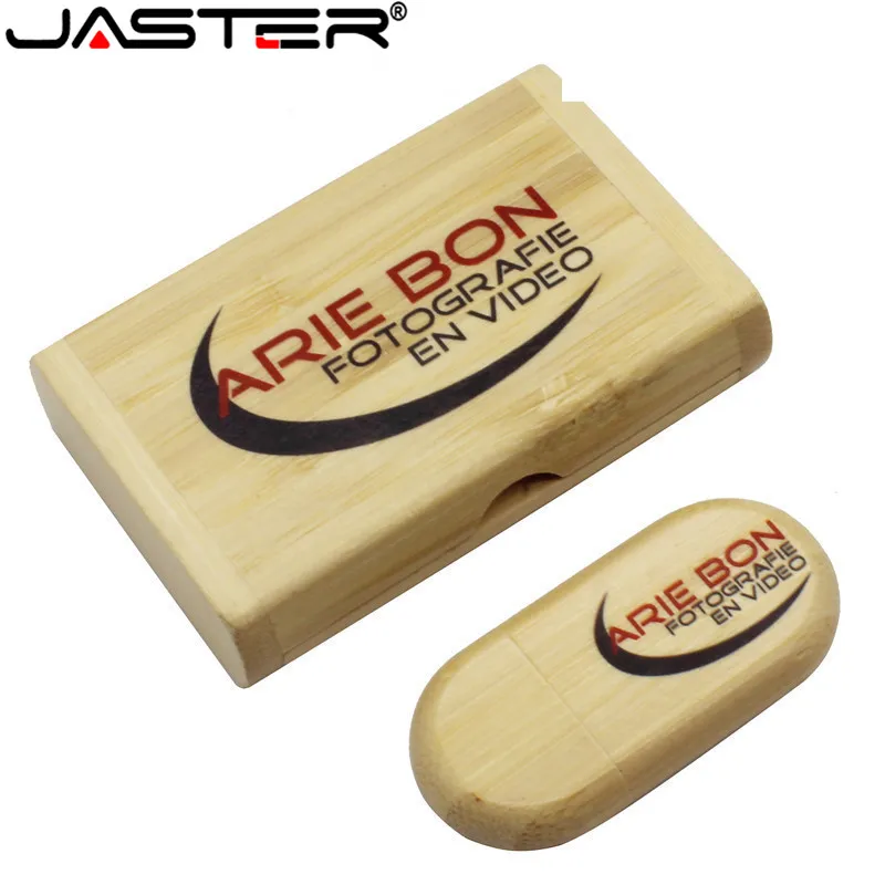 JASTER оптовая продажа высокое качество деревянный логотип гравировка по дереву USB