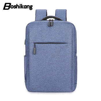 

Boshikang High Quality Oxford Men Backpack All-match Casual School Backpack For College Students Cool Street Daypack Male