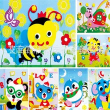 20 шт./компл. 17,5*13 см DIY ручной работы 3D головоломка вспененный этилвинилацетат стикерные игрушки для обучения и образования игрушки Детская игрушка для раннего развития