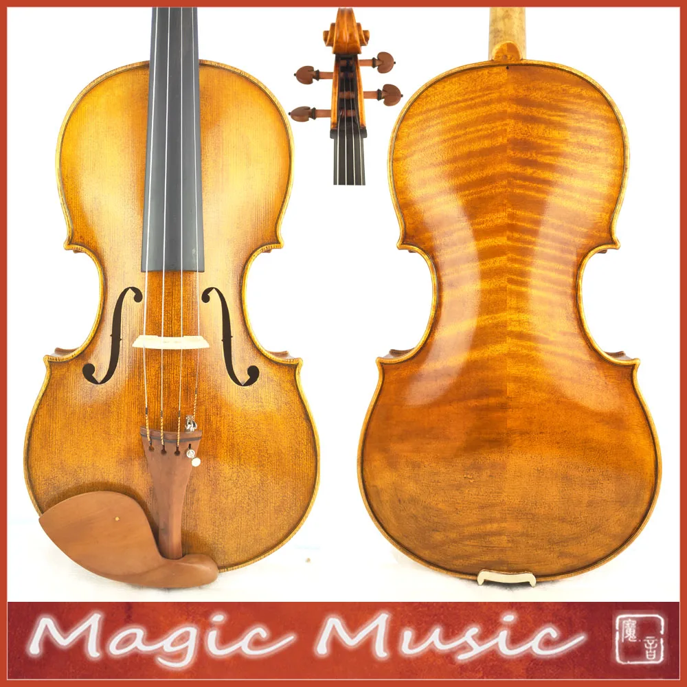 

Master Level! Copy of Rogerius Bon Nicolai Amati Master Viola Size 410mm, Russian Spruce & Handmade Oil Varnish