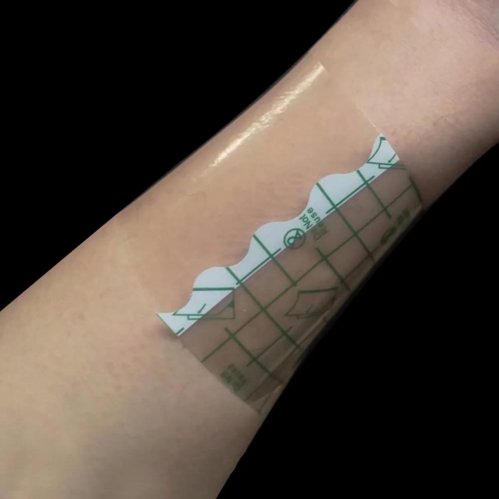 100 Pcs 10*10cm Waterproof Transparent Tape PU film Medical Adhesive Plaster Anti allergic Wound