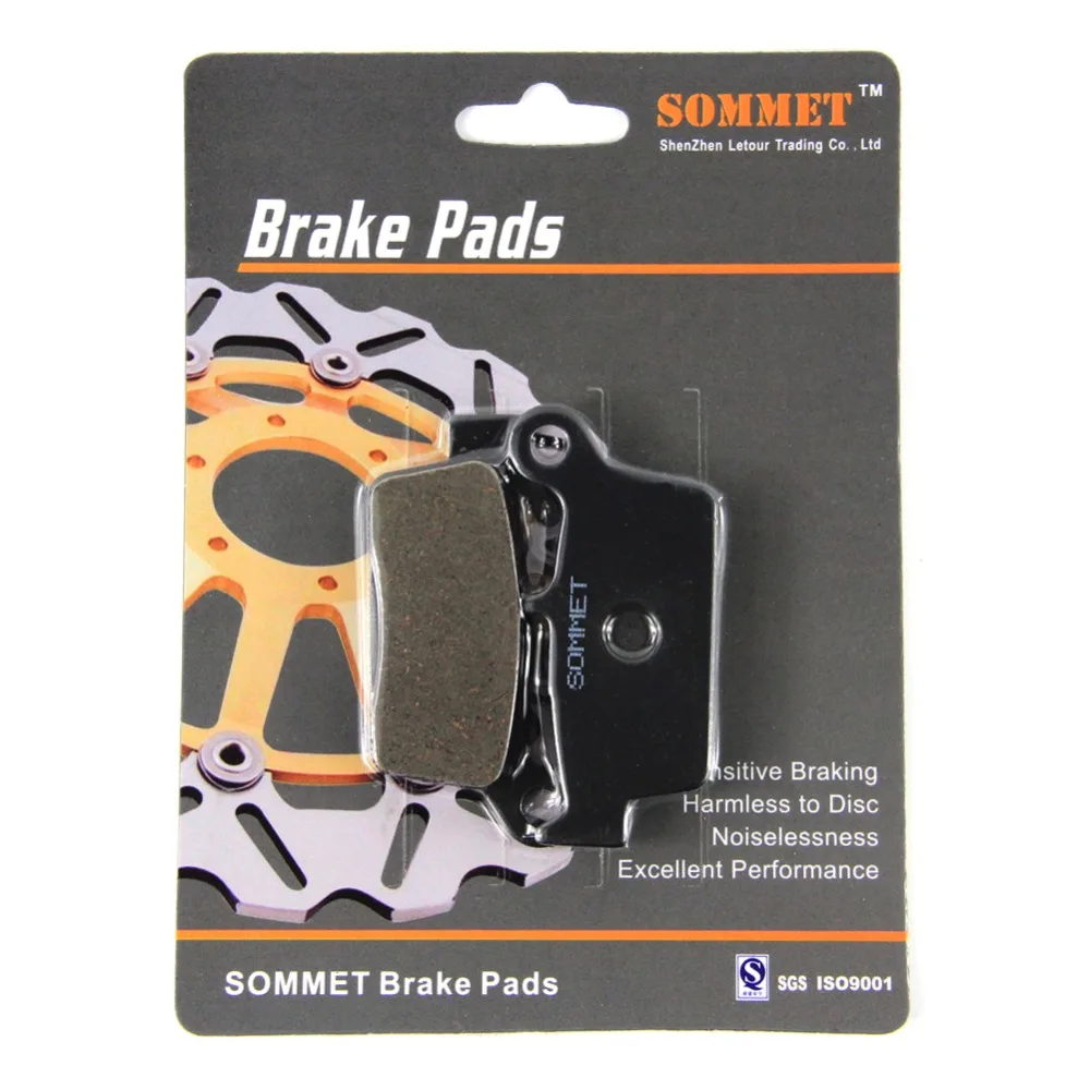 Front Disc Brake Pads for Honda CR250R 1996 249cc By GOLDfren