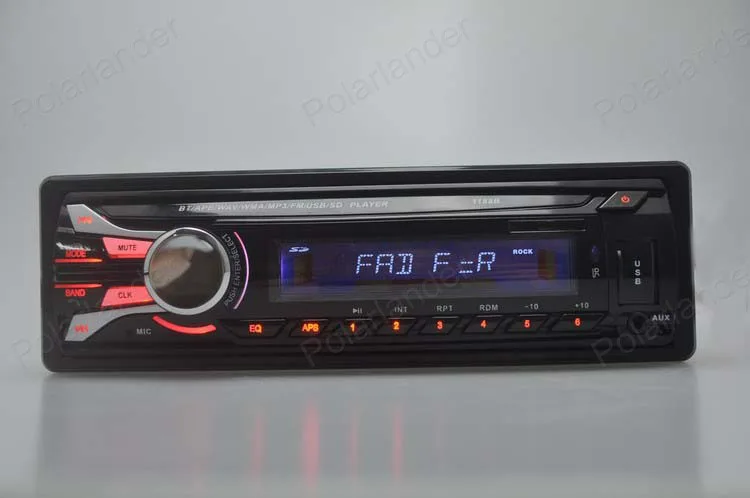 Автомагнитолы MP3 bluetooth Авто Авторадио аудио FM Функция Bluetooth Съемная передняя панель Авторадио 1 din