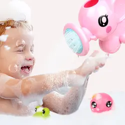 1 шт. милый мультфильм детские игрушки для ванной забавная ванная комната играть Распыление воды инструмент для детей дошкольного слона