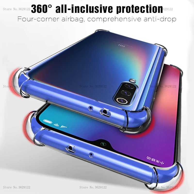 

Clear TPU Phone Case For Xiaomi Mi 9 8 SE 6 Mi A2 Lite A1 6X 9 Mi Mix 3 2S Redmi 6 Pro 6A 5 Plus Note 5 6 Pro Pocophone F1 Cover