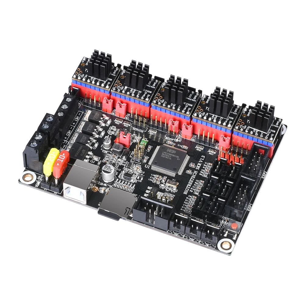Материнская плата BIGTREETECH SKR V1.3 32 битная с 12864LCD + TMC2130 TMC2208 DRV8825 запчасти для 3D