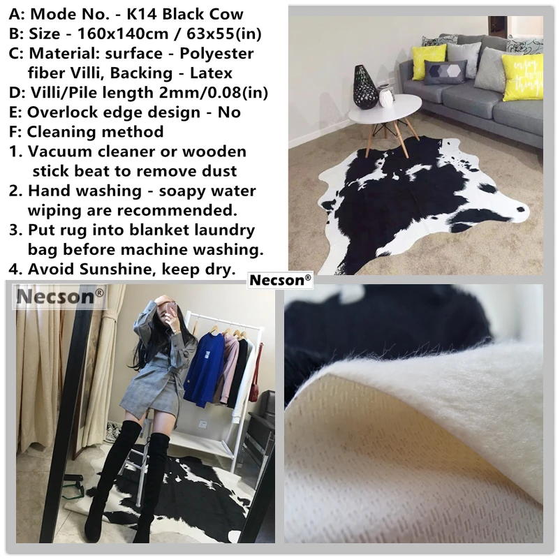 Черно-белый полосатый ковер из воловьей кожи 160x140 см, ковер из коровы с принтом из искусственной кожи для дома, отеля, рядом с диваной, кроваткой, животным, PV ворсинами, коврик K13K14