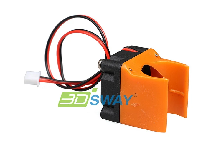 3DSWAY 3D-принтеры Запчасти 30*10 мм вентилятор впрыска Якорный комплект для E3D V5 V6 печатающая головка излучающих комплект 3D-принтеры аксессуары 12 v/24 V