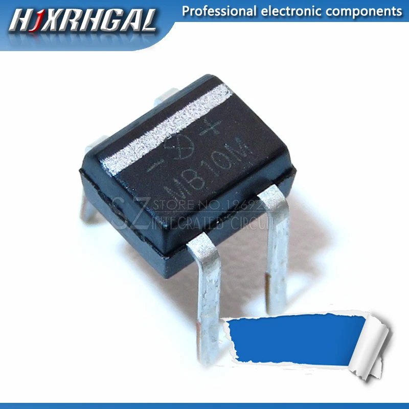 Миниатюрный Мостовой выпрямитель hjxrhgal MB6S MB6M MB10S MB10M MB6F 0.5A 600 В 20 шт.|Интегральные