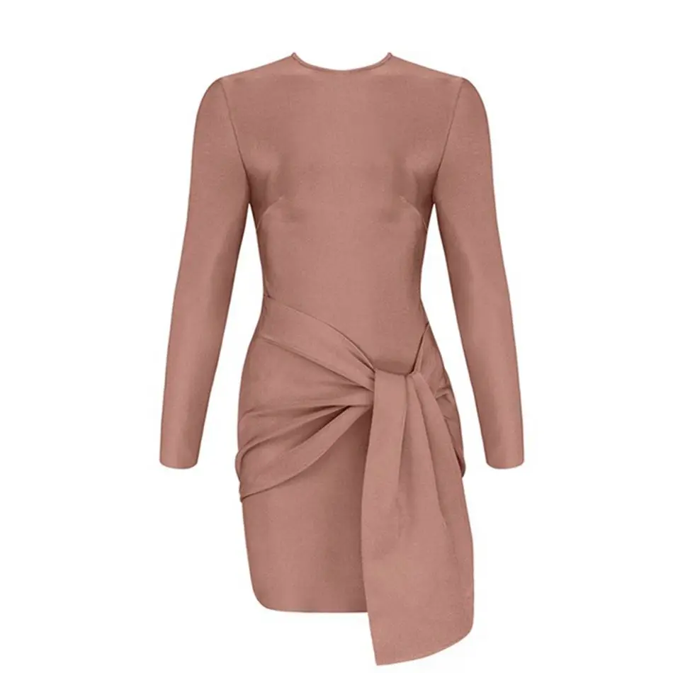 Seamyla-women-long-sleeve-bandage-dress-2