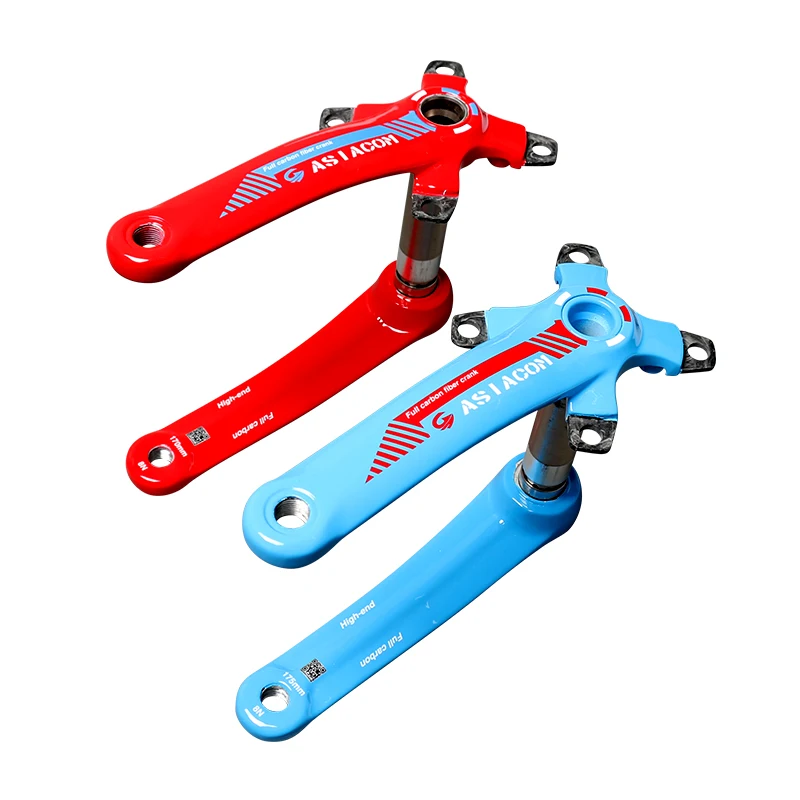 ASIACOM Mtb велосипед кривошипно 175 мм 104BCD углерода коленчатый Fit для шатуны SHIMANO
