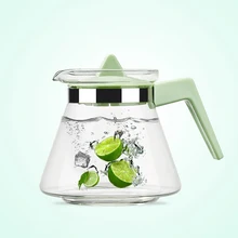 900 мл креативный стеклянный чайник для воды, кофейник кувшин для воды, набор для цветочного чая пуэр чайник-кофейник удобный офисный чайный набор