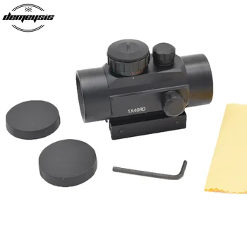 

Tactical Riflescopes Red Green Dot Laser Sight Scope with Integrated Mount for 11mm & 20mm Weaver Rail Scopes for Hunting