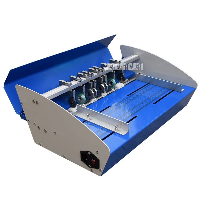 460E Indentation Machine Electric Creasing Machine Card Paper Cutter Folding Machine Dotted Line