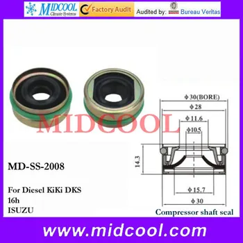 

Free Shipping MD-SS-2008 Compressor Shaft Seal For Diesel KIKI DKS 16h ISUZU