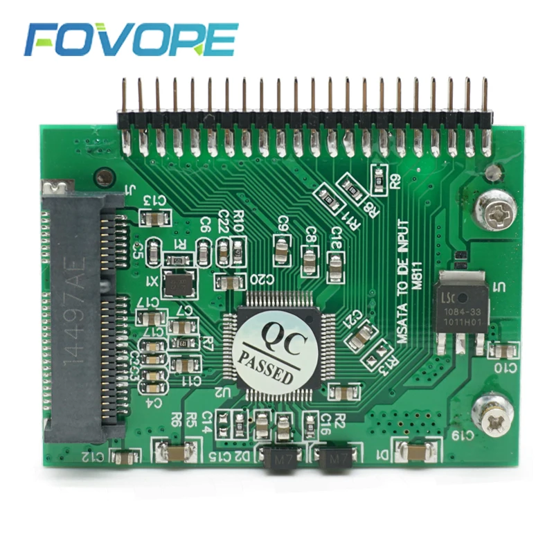 

mSATA adapter mSATA SSD To 44 Pin IDE Adapter mSATA IDE converter Card As 2.5 Inch IDE HDD For Laptop