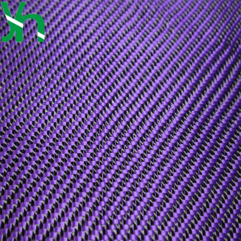 Фиолетовый кевлар углеродного волокна ткани 200 г твил 1m2 автозапчасти DIY баланс