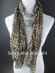 2019 модные шарфы в форме сердца/дизайны с гравировкой кулон женский шарф для волос ожерелье шарф Бесплатная доставка